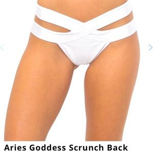 Iheartraves goddess bottom in white size s/m
