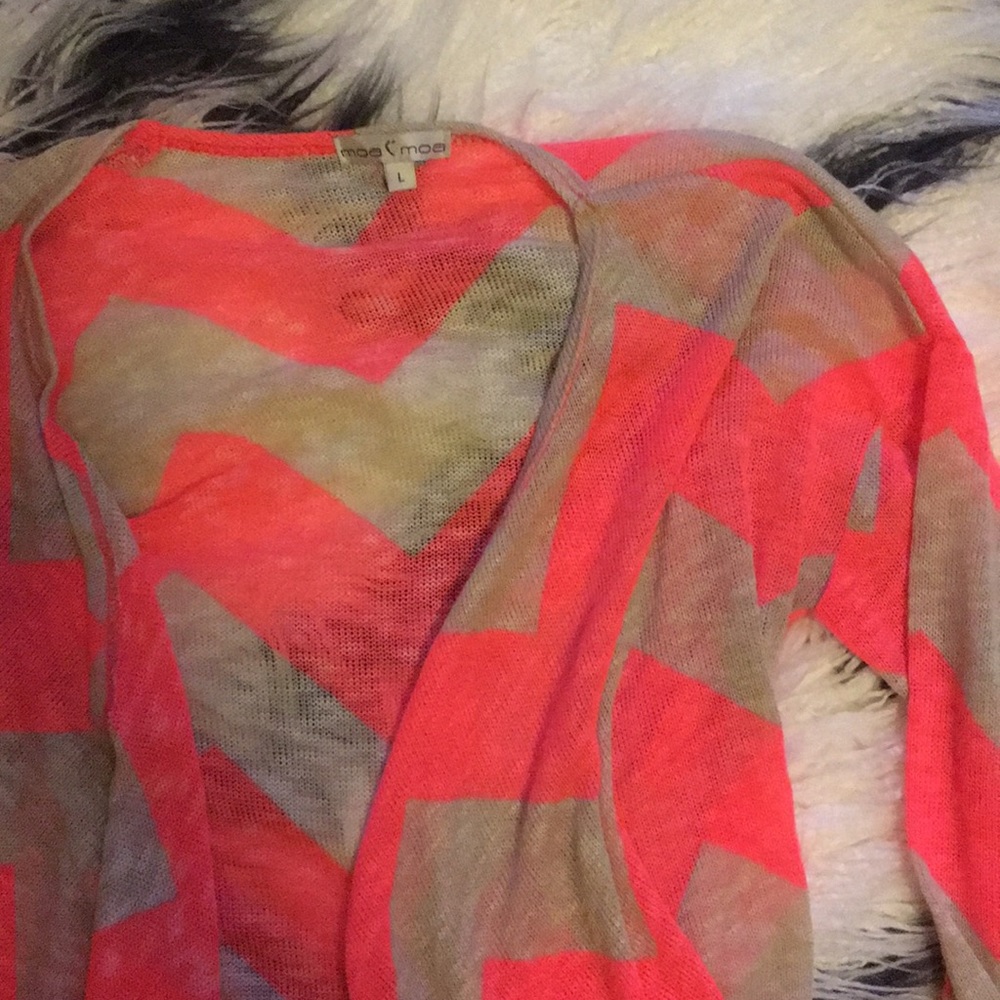 Chevron Cardigan - Picture 2 of 2
