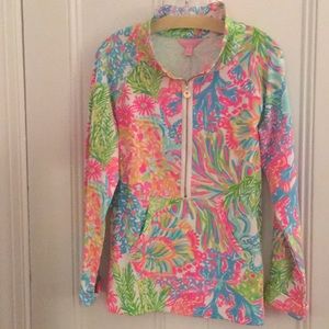 NWT Lilly Pulitzer Lovers Coral Popover Size M