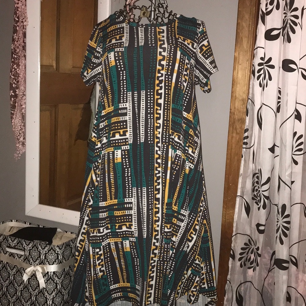 LulaRoe XS high low dress