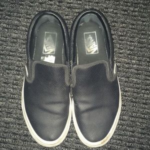 Leather Vans