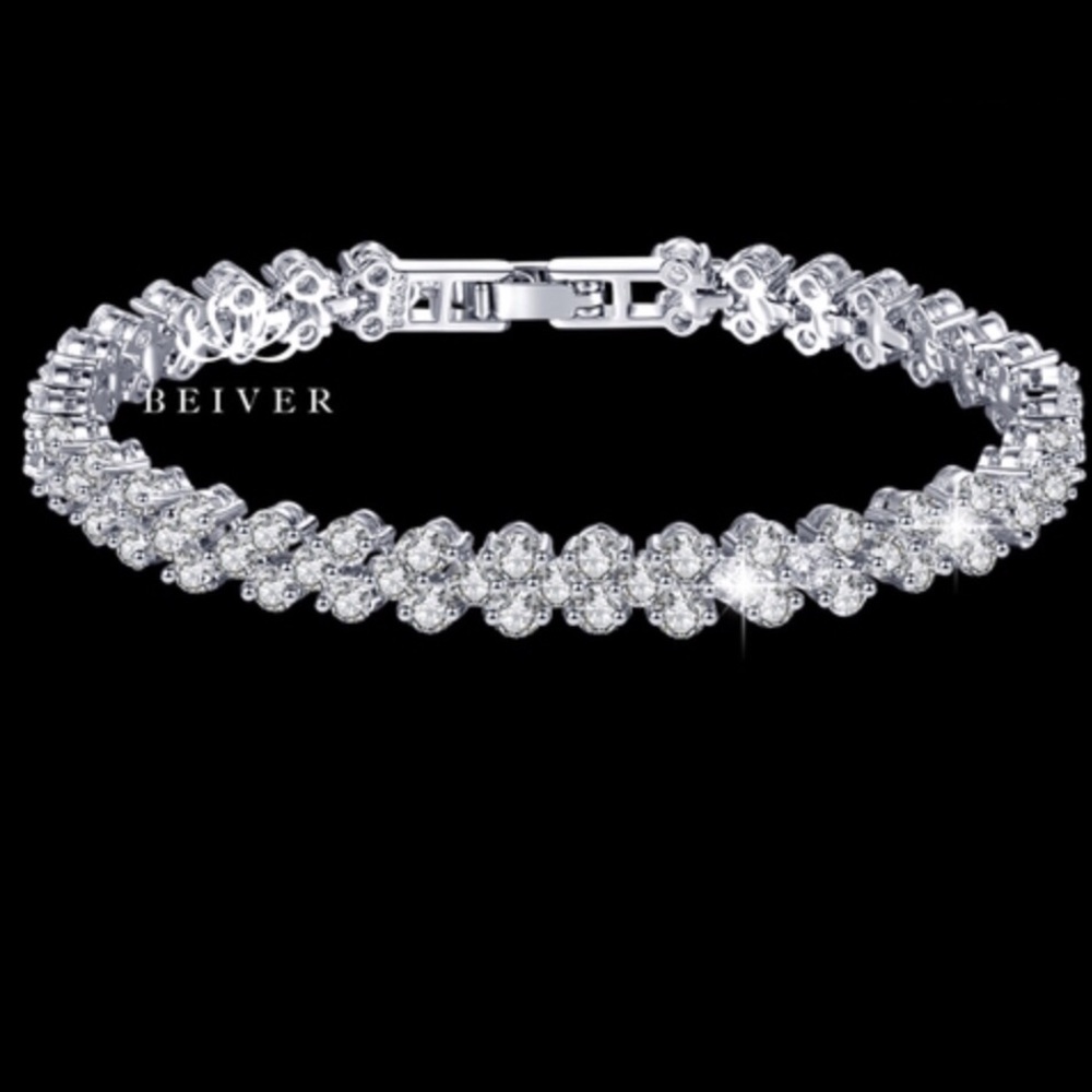 Super shine cz tennis bracelet