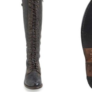 BedStu Leather Lace up "Bella" size 8 1/2 NIB