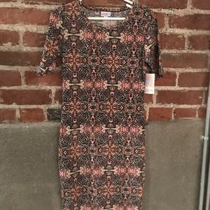 NWT LuLaRoe Julia Dress XS
