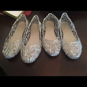 Size 8 and Size 9 jelly sandals