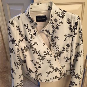 Giorgio Armani authentic leather jacket