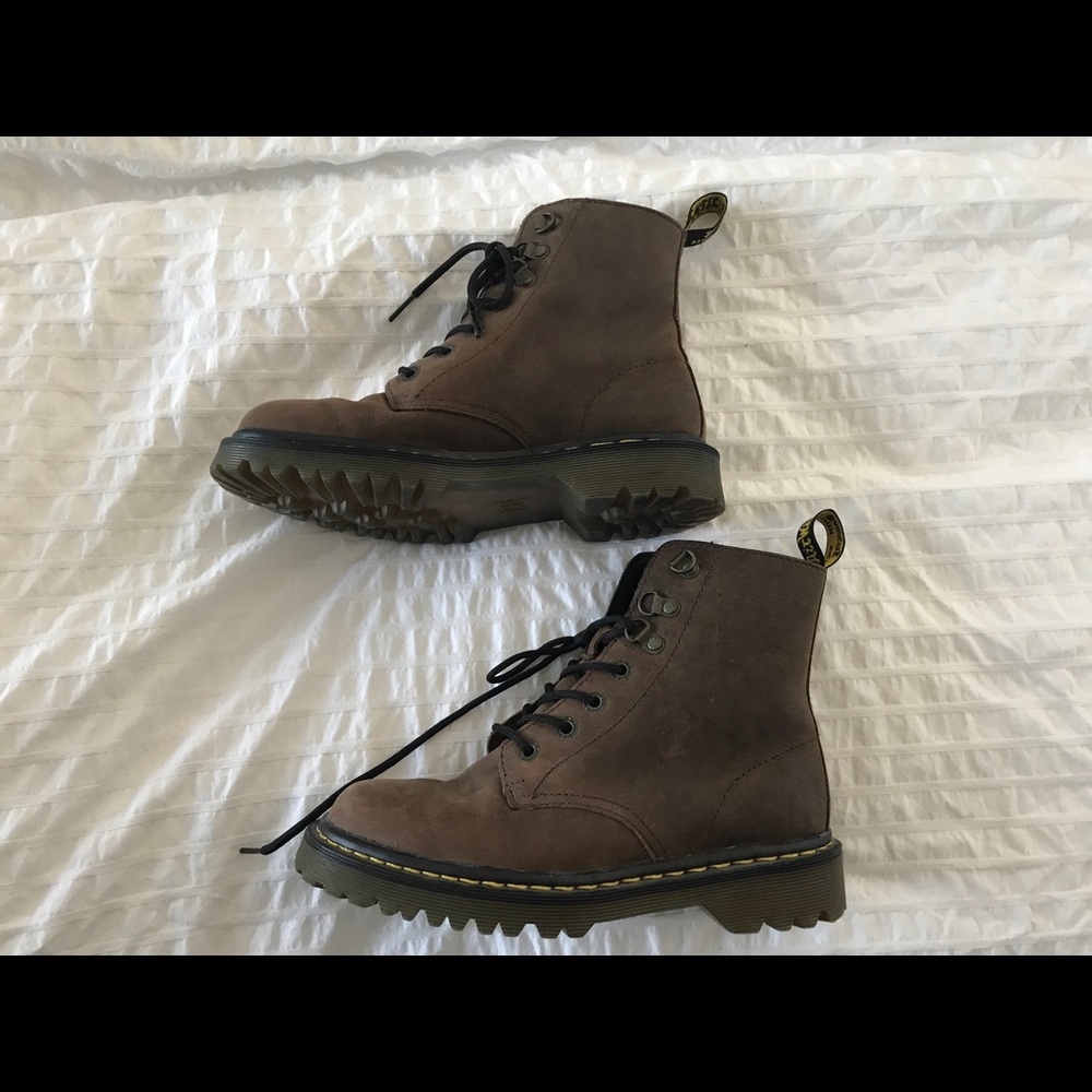 Brown Doc Martens
