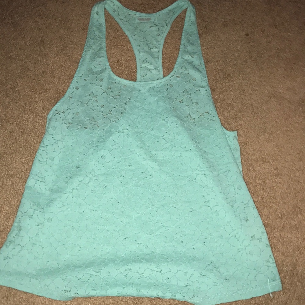 Lace tank