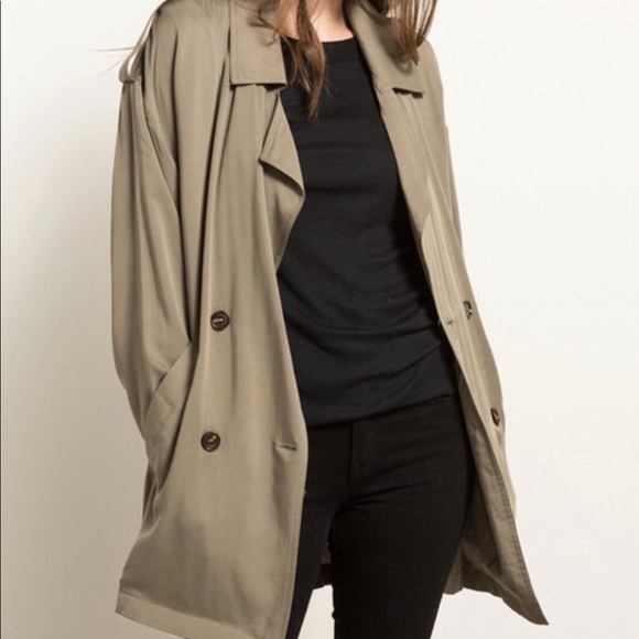 ✨LAST ONE CLEARANCE✨Stylish oversized trench coat - Picture 5 of 6