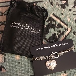 Inspired Silver ‘Big Sister’ Bracelet