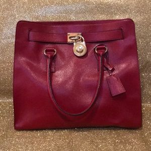 Michael Kors Large Hamilton Satchel