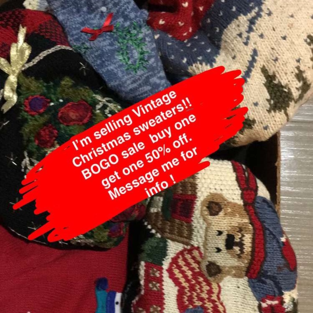 Christmas sweaters