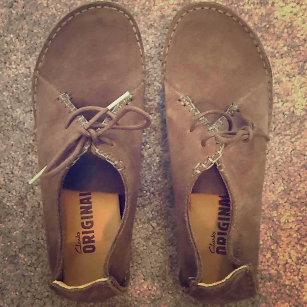 Clarks lace up shoes