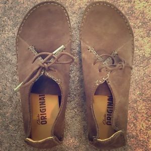 Clarks lace up shoes