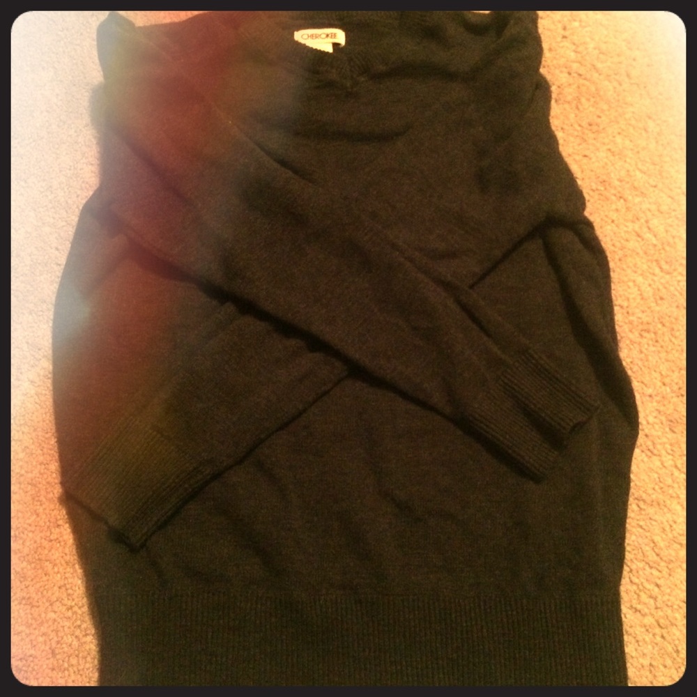 Warm, Dense, Dark Gray Sweater