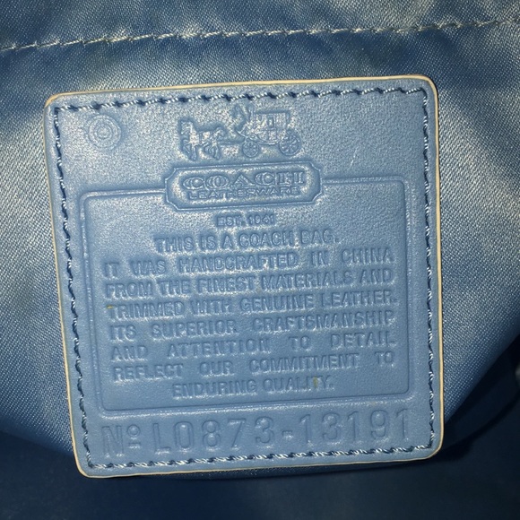 Coach diaper bag - Picture 4 of 5