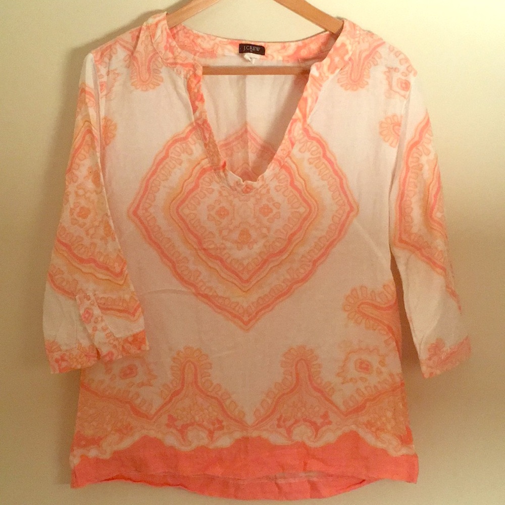 Size S J. Crew tunic top