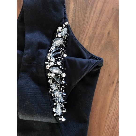 Aqua Black Dress - Picture 3 of 4