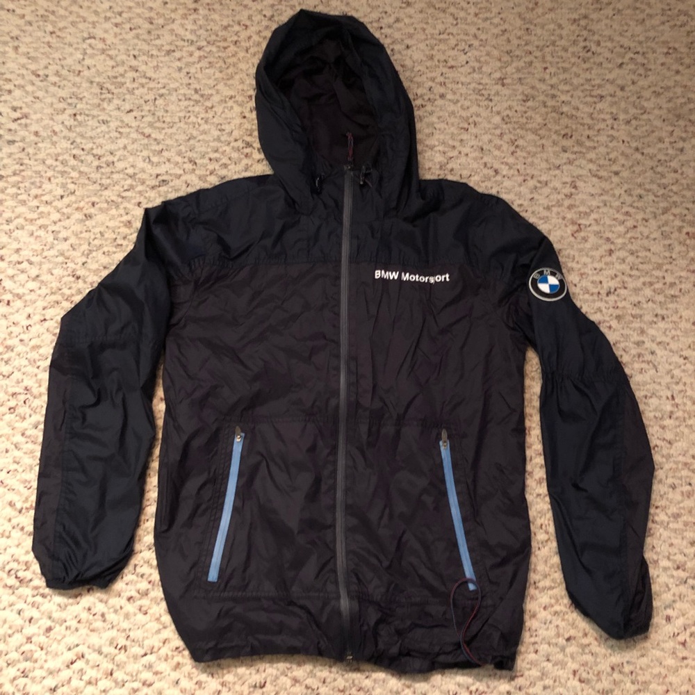 Puma BMW windbreaker in Navy blue