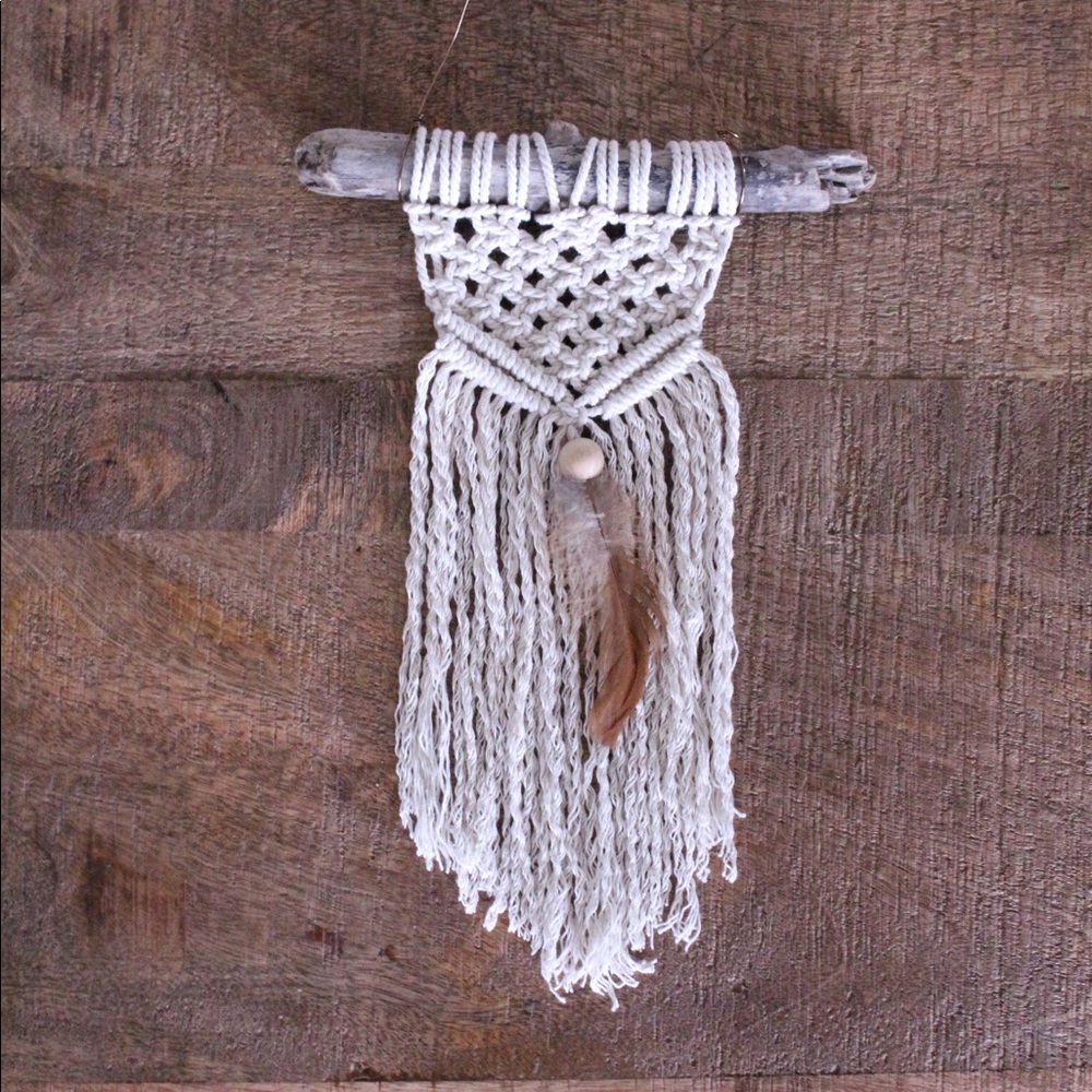 Mini Macrame Wall Hanging