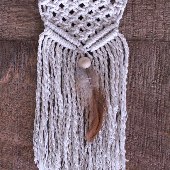 Mini Macrame Wall Hanging - Picture 3 of 4