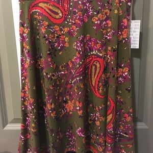 Brand New Medium LuLaRoe Azure Skirt