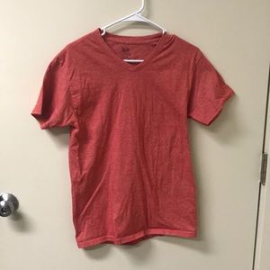Men’s Red FTL V-Neck Tee