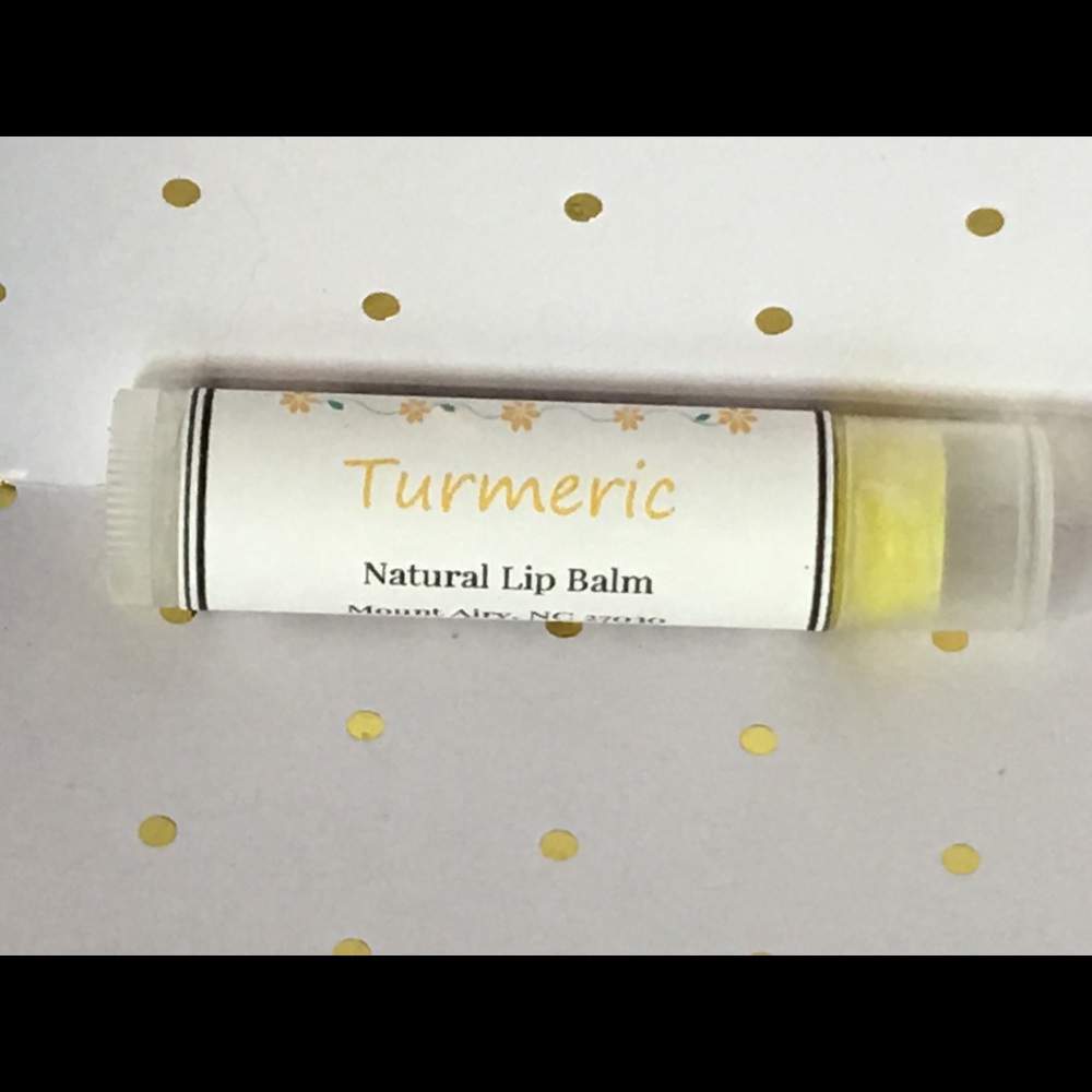 Natural Handmade Turmeric Lip Balm