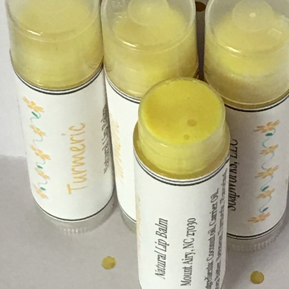 Natural Handmade Turmeric Lip Balm - Picture 5 of 6