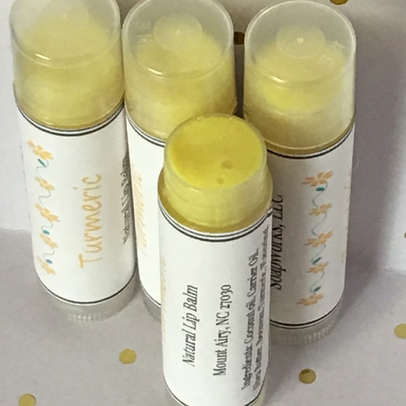 Natural Handmade Turmeric Lip Balm - Picture 6 of 6