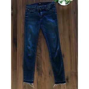 Hudson mid rise skinny jeans