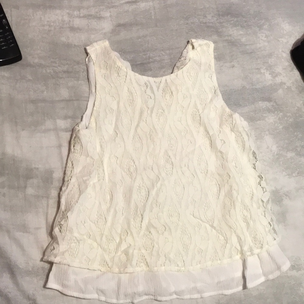 Off-white tank