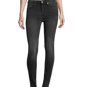 7 For All Mankind grey skinny jeans