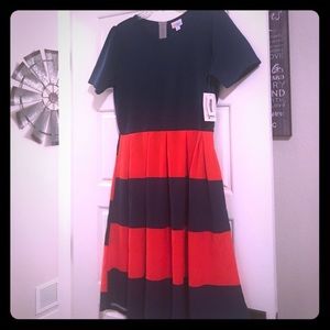 New with Tags! Blue and Red Amelia Dress