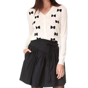 Marc Jacobs bow cardigan XS
