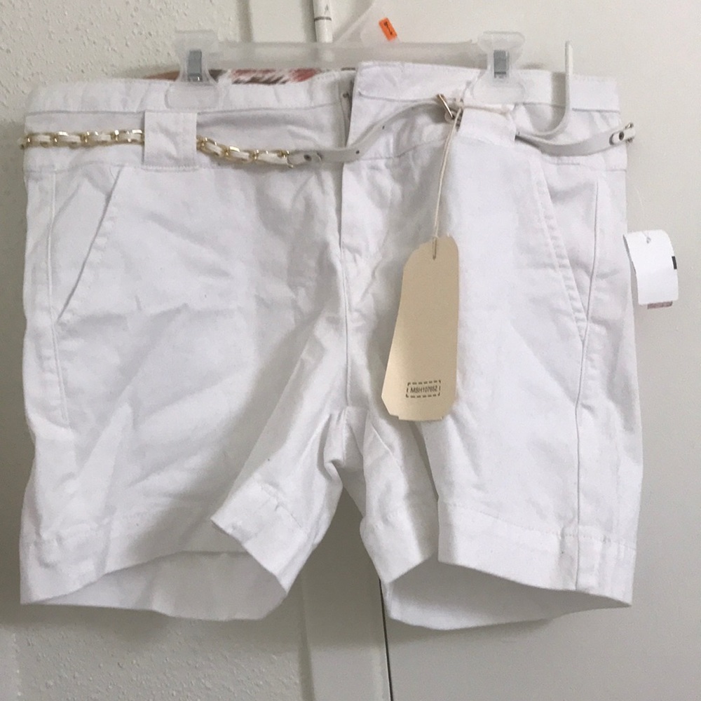 White shorts