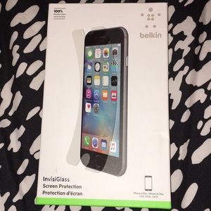 i phone 6/7/8 + glass screen protector