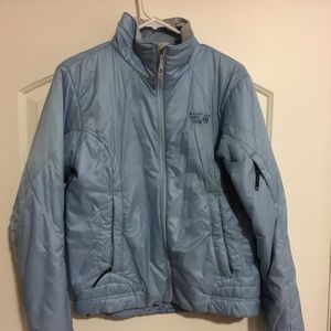 Mountain Hardware sky blue coat