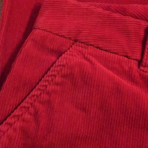 Ralph Lauren Red Corduroy Pants - Picture 2 of 5
