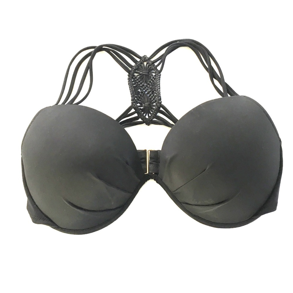 Victoria’s Secret bikini top 36DD, Black
