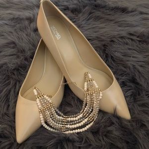 Michael Kors Flex Kitten Heel Pumps