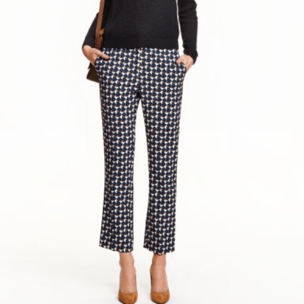 H&M Stretch Pattern Dress Pants(New W/Out Tags)