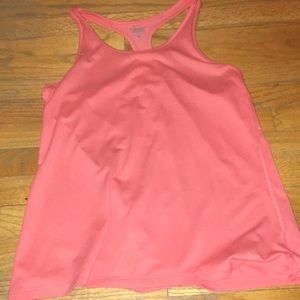 coral Nike top