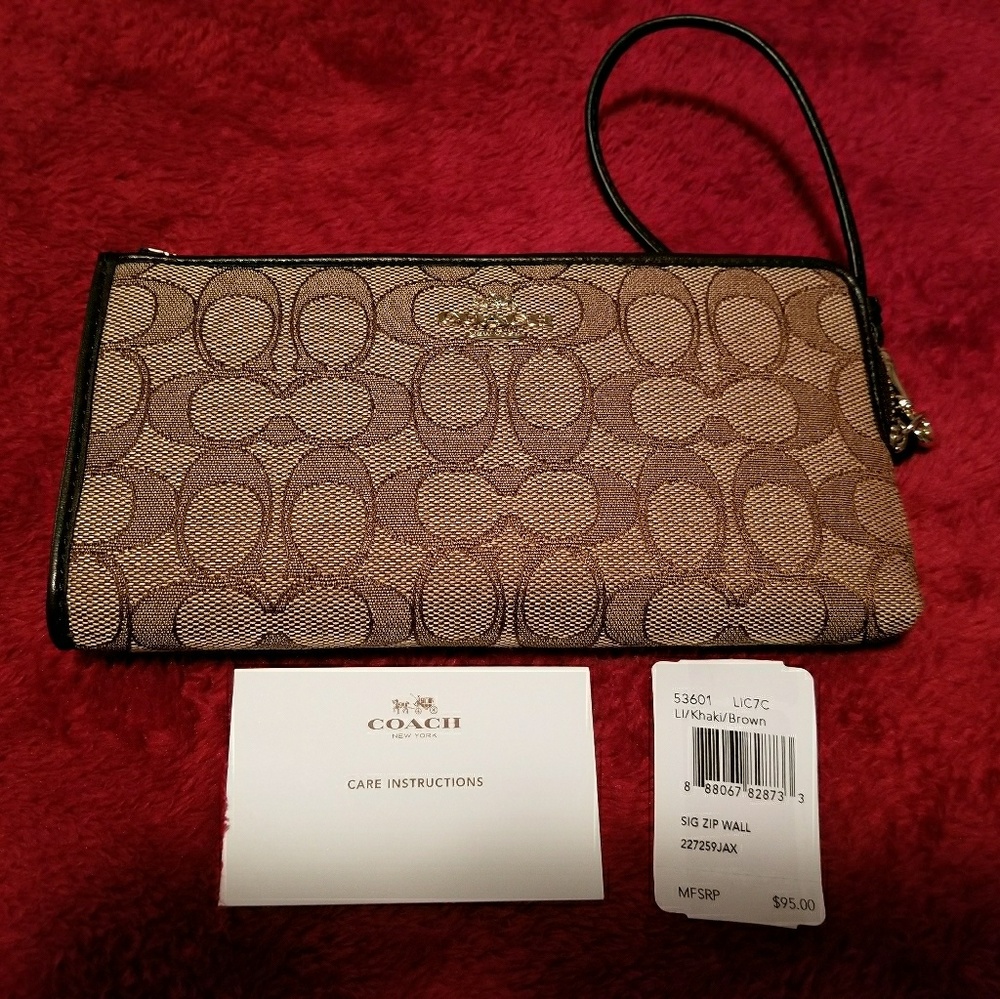 Coach wristlet