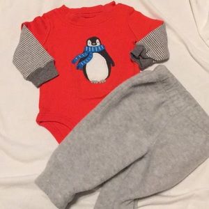 Penguin outfit winter