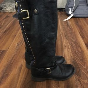 Black steve madden boots