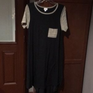 Black Lularoe Carly Dress