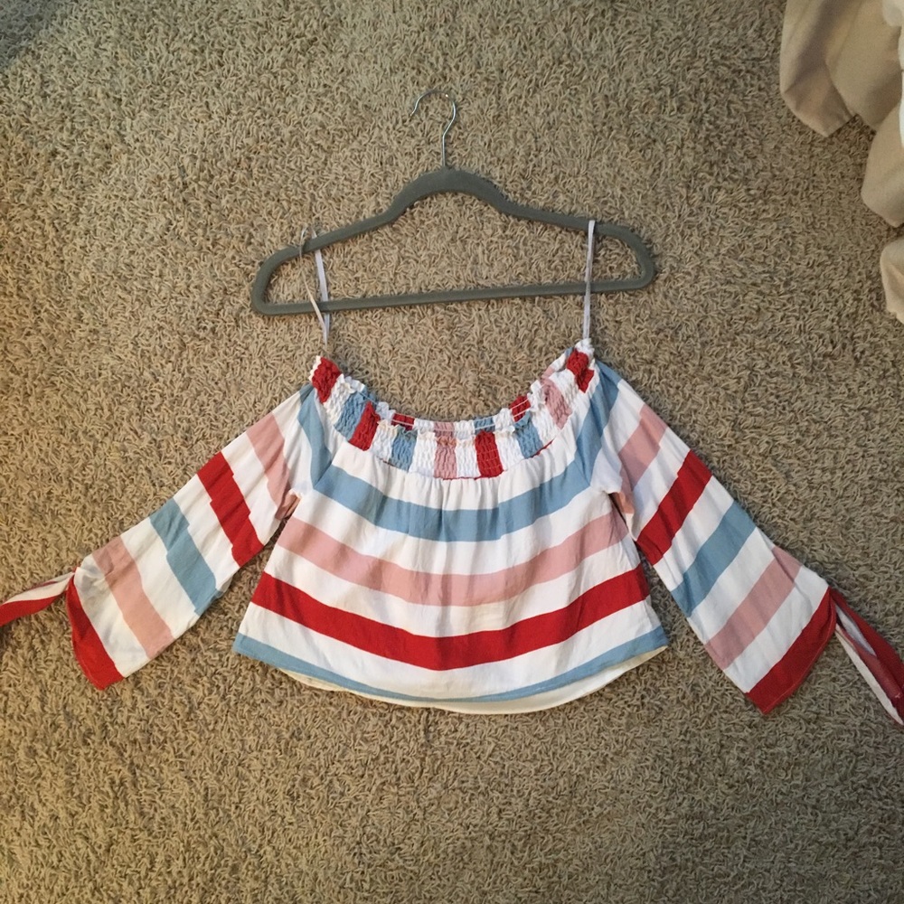 Lovers and Friends off the shoulder top