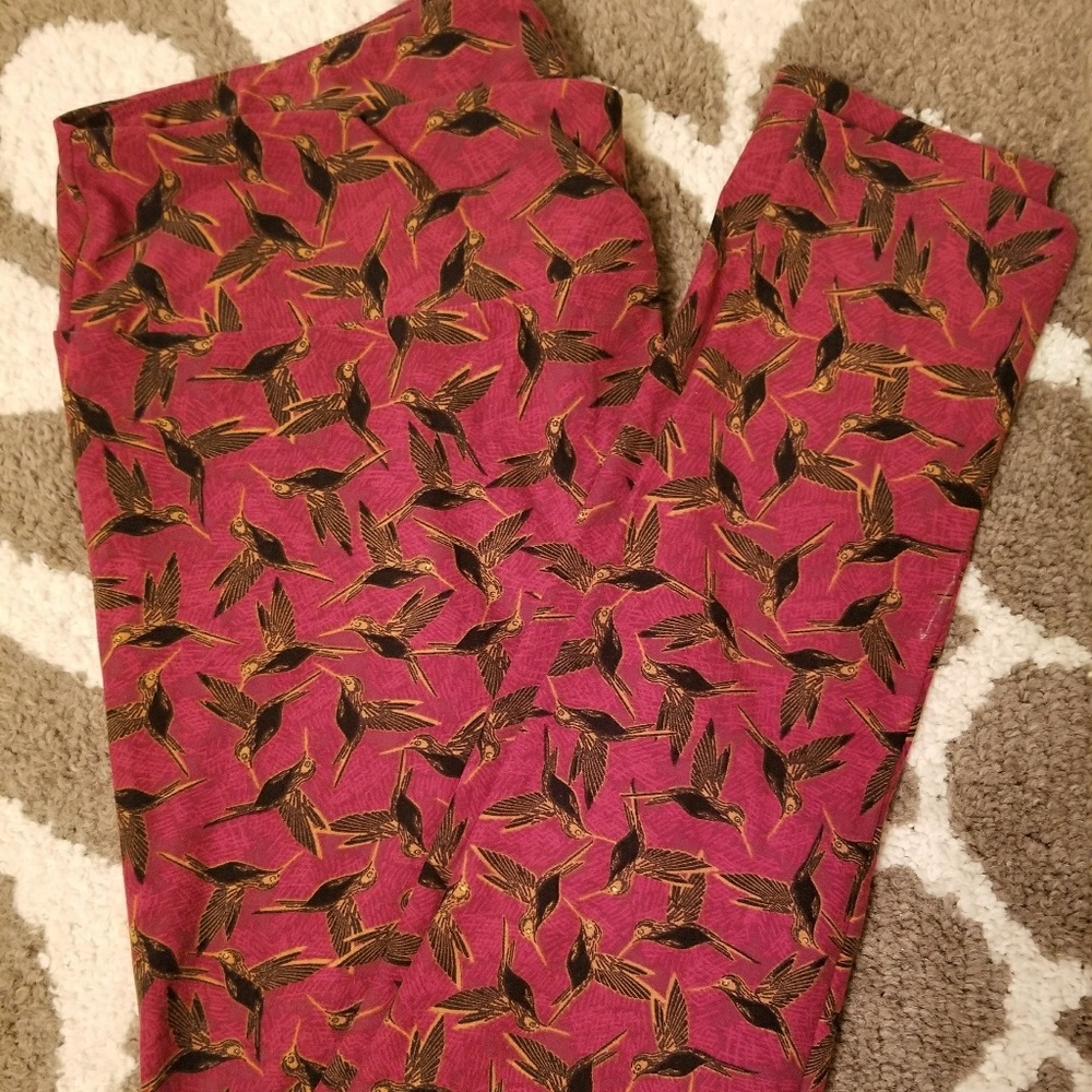 Lularoe Hummingbird Leggings
