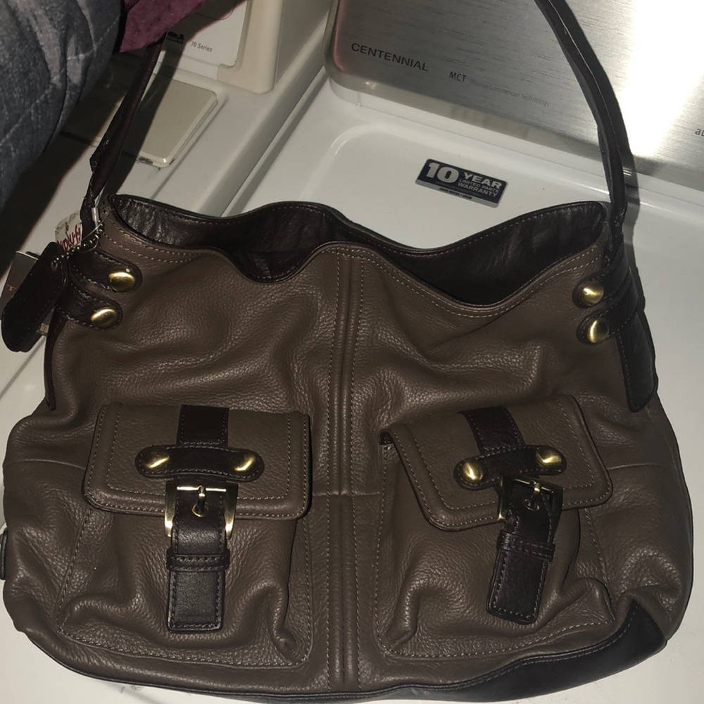 NWT Leather shoulder bag